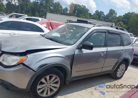 2011 Subaru Forester 2.5X Premium from USA, damaged, VIN JF2SHBDC2BH780025